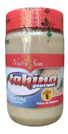 Pasta De Sésamo Tahina/tahine Gourmet 350g Con Vitamina E 