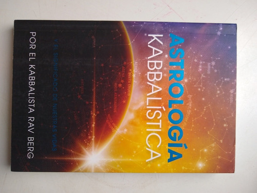 Livro Astrología Kabbalistica Rav Berg Em Espanhol 