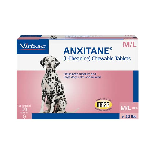 Comprimidos Masticables Anxitane, Perro Medio/grande, 4rgrp