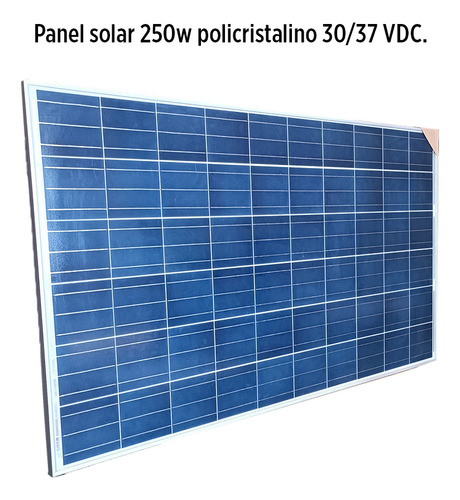 Panel Solar 250w Policristalino 30/37 Vdc.