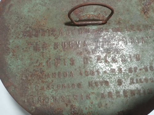 Antigua Lata De Dulce De Leche De 5 Kilos Ver Fotos (Usado)