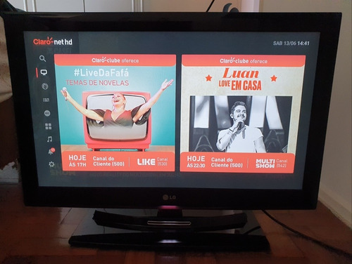 Tv LG Led Lcd 32le4600 Ler Descrição Somente Retirar Em Mãos