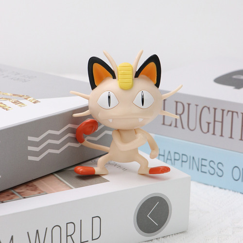 Mx1 Figura De Acción De Anime Meowth Espeon, Modelo Juguete