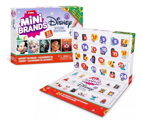 Zuru Mini Brands, Calendario De Adviento Disney.-