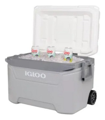 Hielera Igloo Sunsent 60 Qt Roller 56 Lts 94 Latas Ruedas