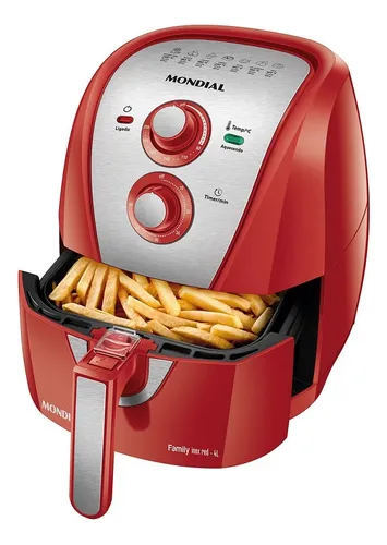 Fritadeira Elétrica Sem Óleo Air Fryer 4l Afn-40-ri Mondial