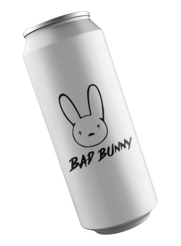 [ Termo Lata 500ml.] Bad Bunny Logo.