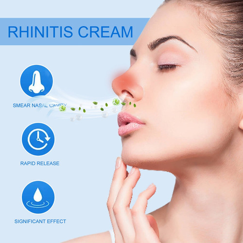 - Crema For Rinitis, 5 Unidades, Ayuda A Limpiar Las Fosas