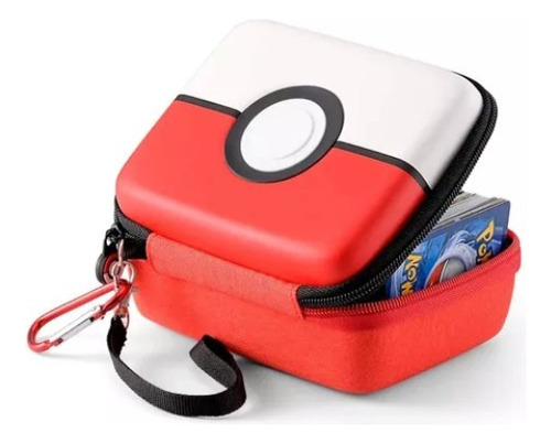 Deck Box Porta 400 Cartas Pokémon Pokébola Estojo Case Cards