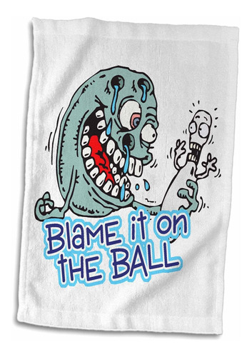 3d Rose Funny Blame It On The Ball Bowling Humor Design...