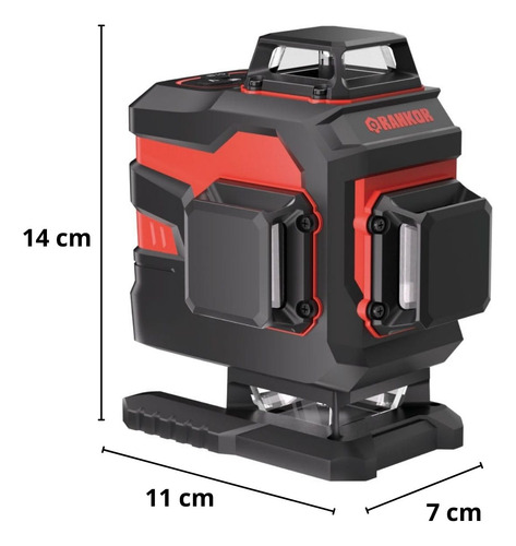 Nivel Laser 16 Líneas + Trípode Rankor Rlg16001-rat65001