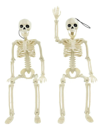 2 Piezas De Esqueletos Simulados, Para Decoración De Hallowe