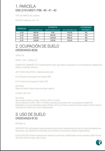 Oportunidad Para Inversion O Desarrollo Inm - Excelente Zona!