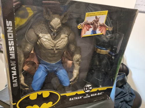 Figuras Batman Missions Batman Vs Man Bat