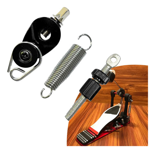 Resorte De Pedal De Pie De Tambor De Metal Para Negro