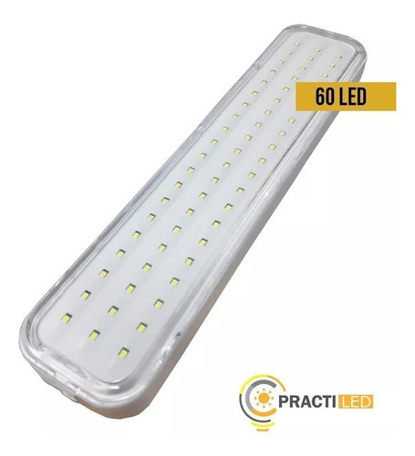 Luz de emergencia Practiled LE5 LED con batería recargable 5 W 220V - 240V blanca