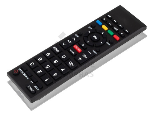 Control Remoto Compatible Con Toshiba Ct-8037 Netflix Smart