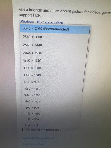 Monitor Samsung Flat 24 Uhd 4ke590 Leer Descripcion Negro (Usado)
