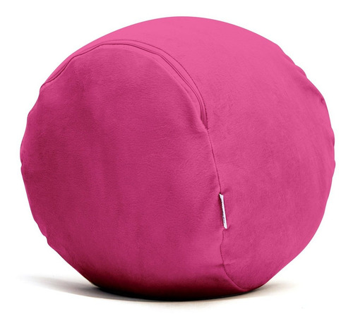 Imagem 5 de 5 de Puff Organizador Infantil Para Bichos De Pelúcia Rosa Escuro