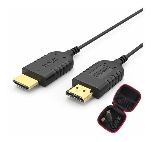 Cable Hdmi 80cm Ultra Delgado Para Gimbal, Nintendo, Ps4, Tv