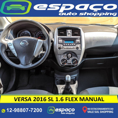 Imagem 7 de 9 de Nissan Versa 1.6 16v Flex Sl 4p Manual