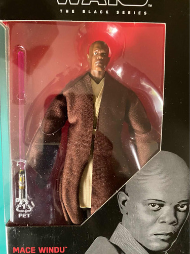 Mace Windu Star Wars Black Series Nuevo (Usado)