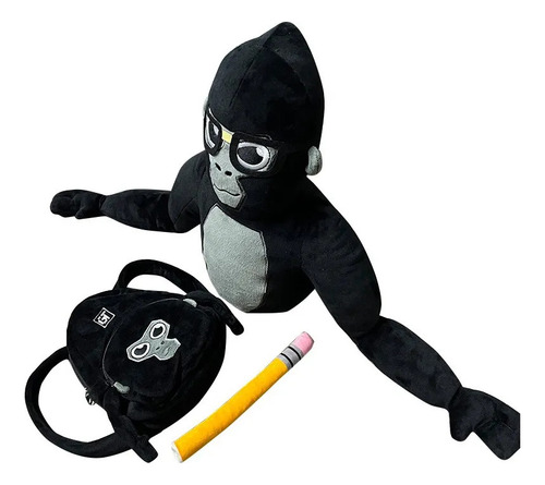 03 Muñeco De Peluche Gorilla Tag Monkey, Regalo De