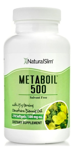 Naturalslim Metaboil 500 270 Softgels 500mg