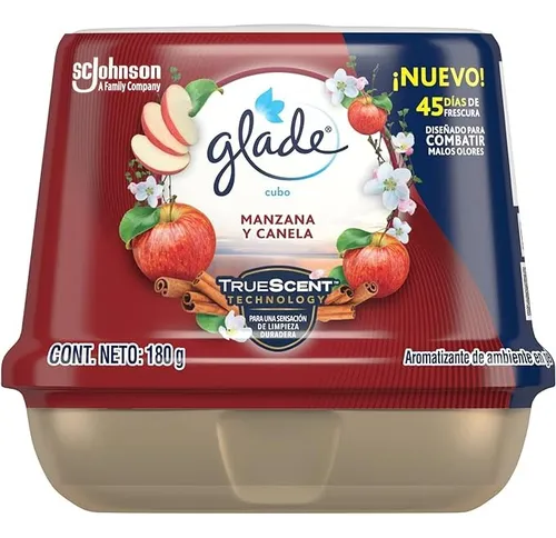 comprar Glade Aromatizante Cubo En Gel Manzana Canela 180 G.