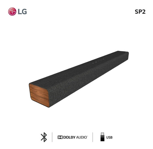 Barra De Sonido LG 100w - Color Negro