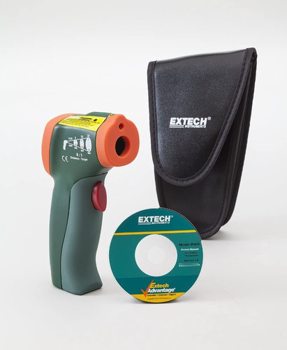 Termometro Infrarrojo 8:1 Con Puntero Laser Extech Ir400 332ºC