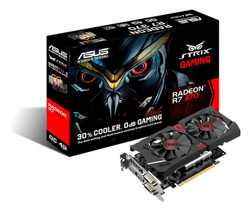 Tarjeta De Video Asus Strix R7 370 2gb Gddr5 Pci Express 3.0