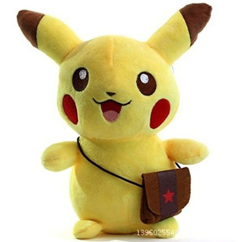 Pikachu Entregador De Pelúcia - Pokémon! Colecione Todos!