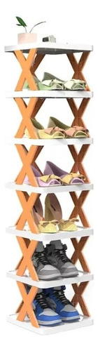Organizador Plegable Rack Para Zapatos De 7 Niveles Repisas Al Azar