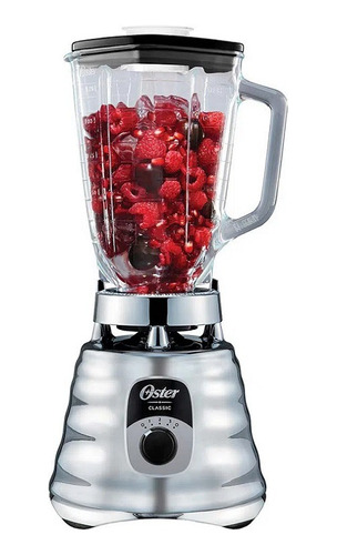 Licuadora Oster Blst4655 1.5 Litros 700w Cromada Vaso Vidrio