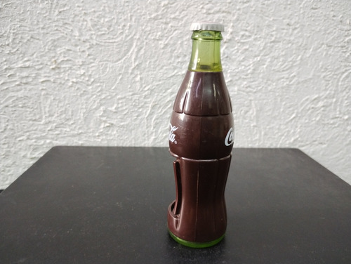 Botella De Cuerda Coca Cola Con Oso Polar Giratorio Año 2000 (Usado)