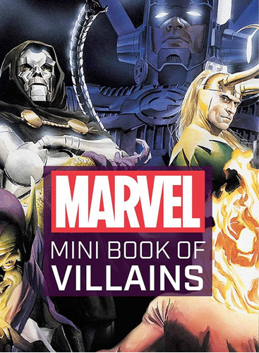 Marvel Comics: Mini Book Of Villains, De Scott Beatty. Editorial Insight Editions, Tapa Dura En Inglés