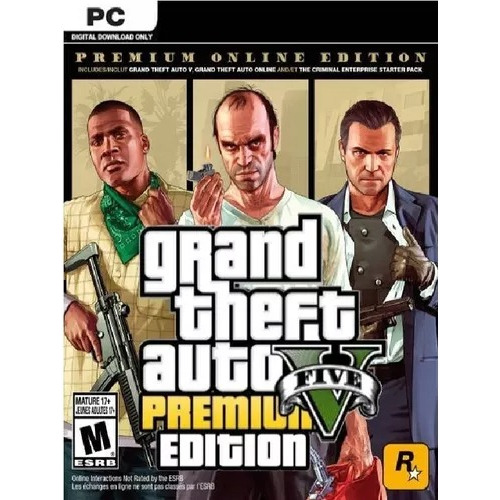 Grand Theft Auto V: Premium Online Edition Pc