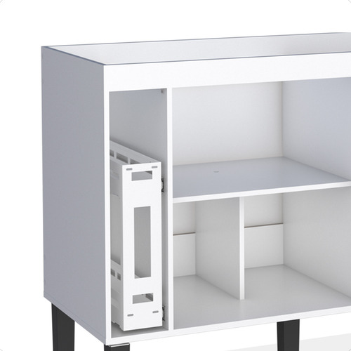 Bancada Gabinete Para Pia De 1,20 M Verona Branco 2 Portas