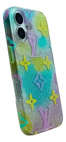 Funda Multicolor Para iPhone 16 Lv