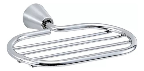 Kit Accesorios Baño Set 6 Piezas Casal Metal Cromo Canaima Color Plateado