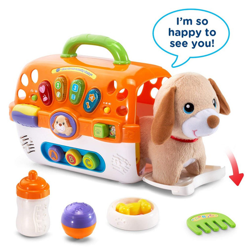 Cuidado Vtech Para Mí Aprendizaje Carrier Juguete, Naranja
