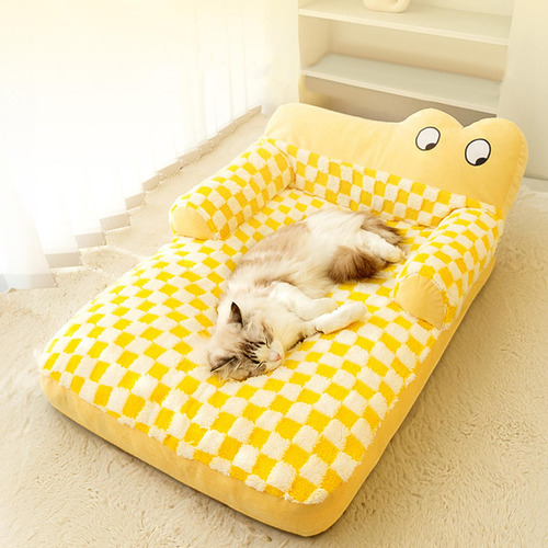 Sofá De Felpa Resistente Al Desgaste Para Perros, 65cmx50cm