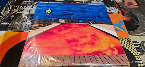 Red Hot Chili Peppers Californication Lp Doble Insert Librit