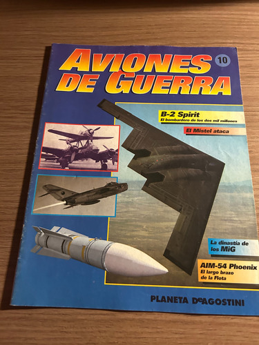 Revista Aviones De Guerra N°10 Planeta De Agostini