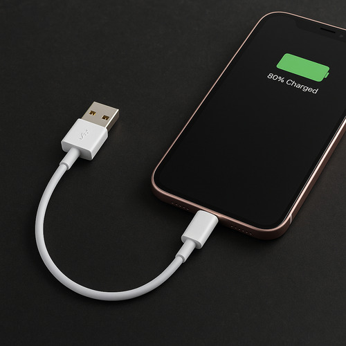 Cable Treqa Carga Rápida Compatible iPhone Pack 12 Unidades