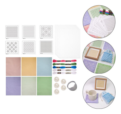 Kit De Plantilla Bordado De Bordado Kit De Inicio A