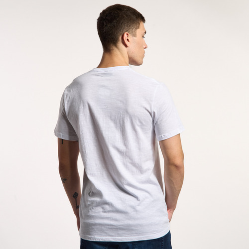 Remera Hombre Kevingston Florida Malvinas Classic Fit Blanca