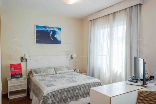 Imagem 7 de 15 de Cerqueira Cesar - Flat Paulista Classic, 02 Dorms, Fora Do Pool - Ótima Opção - Sf27367