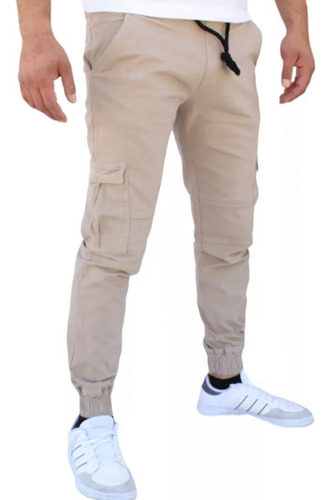 Llévate 3 | Jogger Cargo Adulto Hombre | Modelo Slim